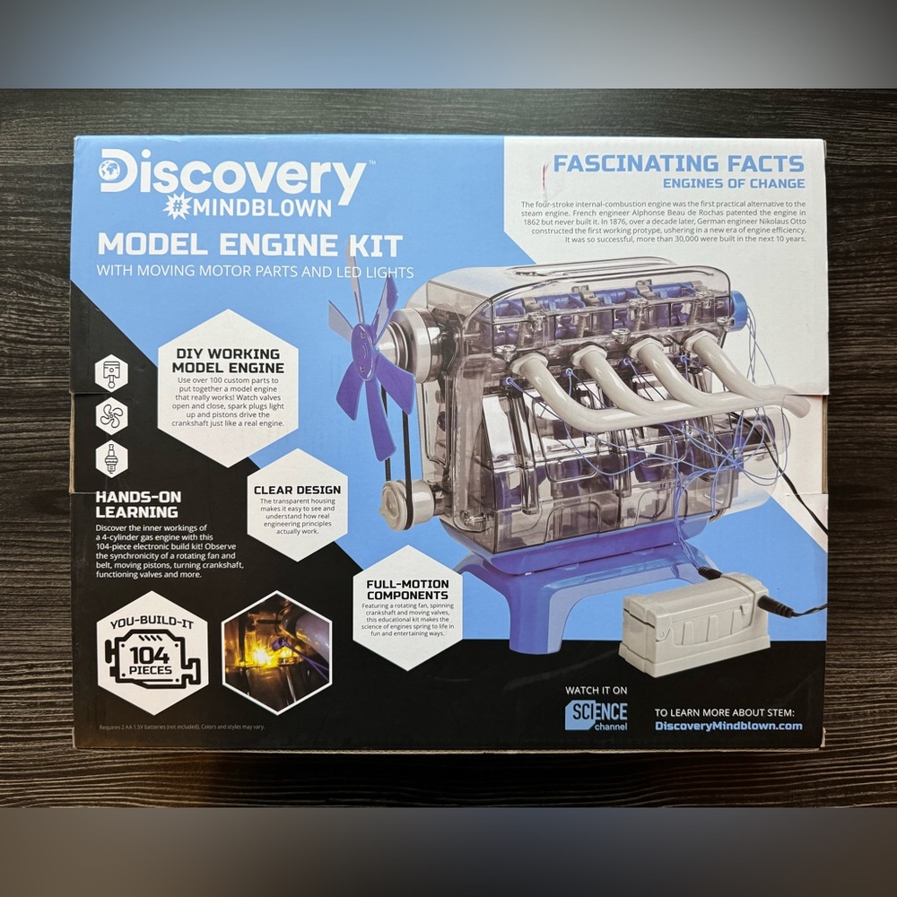 Discovery Mindblown Toy Model Engine Kit - Picture 3 of 6